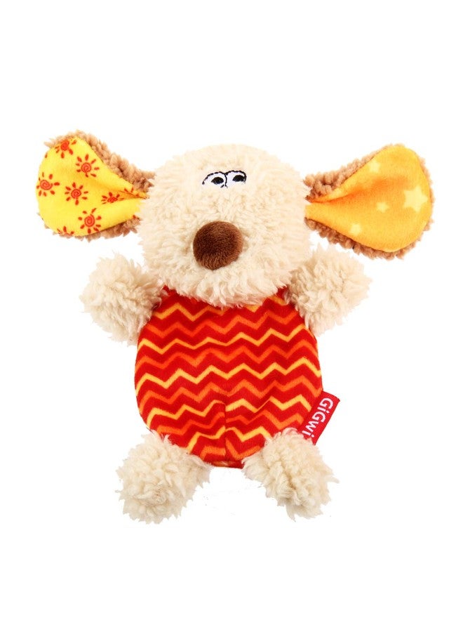 جيجوي لعبة GiGwi Plush Friendz القابلة لإعادة التعبئة للكلاب، لعبة قطيفة لطيفة وناعمة ومحببة مع صفارتين قابلتين للتبديل، خفيفة الوزن، بدون حشو، مثالية للعب الجلب والاحتضان والرمي، مناسبة للجراء والكلاب التي تمضغ الأشياء برفق، صغيرة الحجم - Image 1